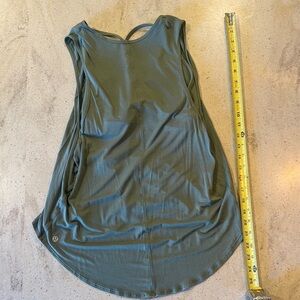 Lululemon Athletica Green Tank Top